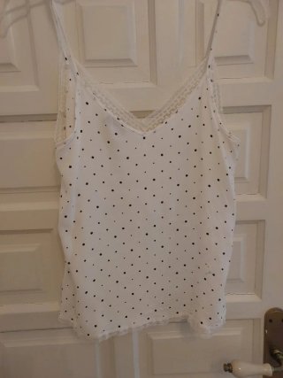 Top lencero Stradivarius lunares