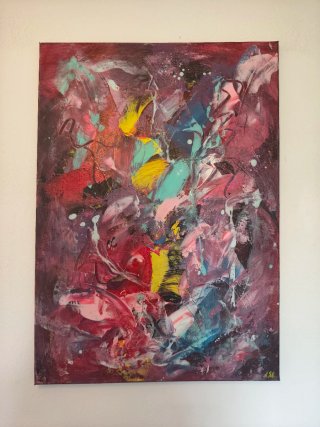 Super oferta Díptico abstracto
