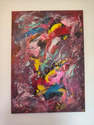 Super oferta Díptico abstracto