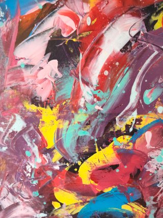 Super oferta Díptico abstracto