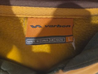 Sudadera Varlion Verde y Amarilla