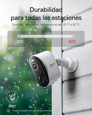 Kit 3 Cámaras Vigilancia Exterior 2K NUEVO