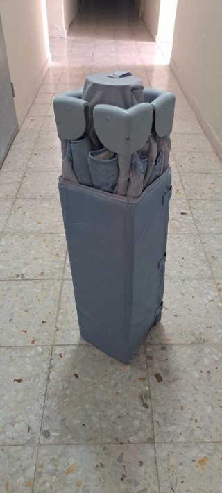 Cuna de viaje plegable