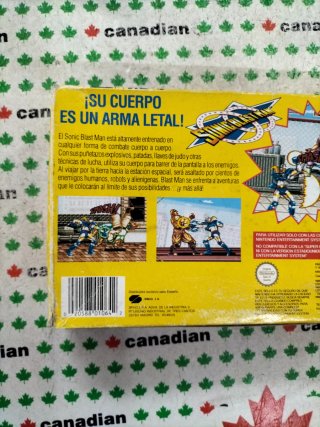 Sonic Blast Man - Super Nintendo PAL