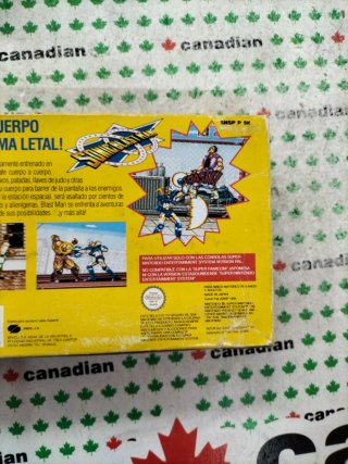 Sonic Blast Man - Super Nintendo PAL