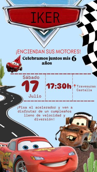 Invitaciones de cumpleaños