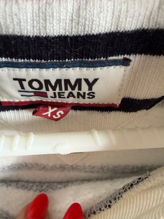 Sudadera Tommy Jeans Rayas