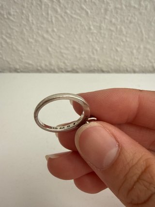 Anillo Pandora Plata Corazón Rosa