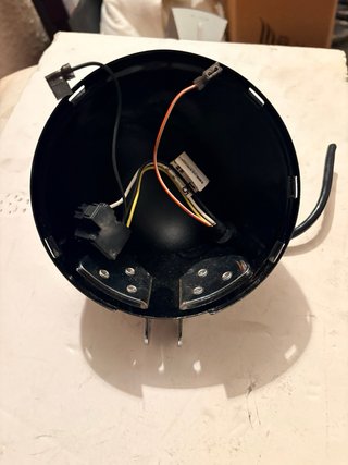 Carcasa Faro 5-3/4 H-D Negro
