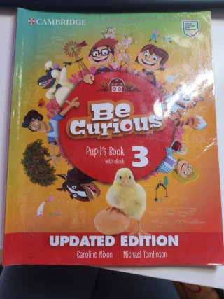 Be Curious Level 3 Pupil's Book with eBook Updated