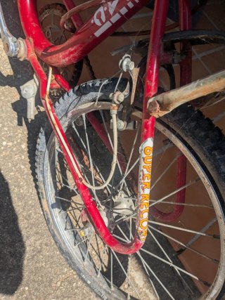 Bicicleta GAC Motoretta-2 Roja