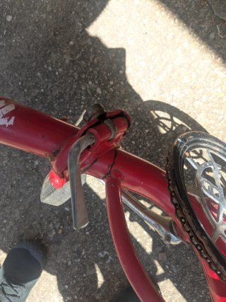 Bicicleta GAC Motoretta-2 Roja