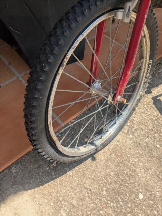 Bicicleta GAC Motoretta-2 Roja