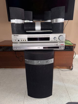 Home Cinema Pioneer 5.1 completo con subwoofer