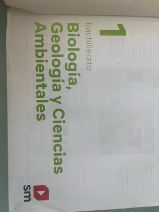 Biología, Geología y Ciencias Ambientales. 1 Ba...