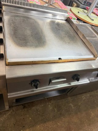 Plancha profesional acero inoxidable