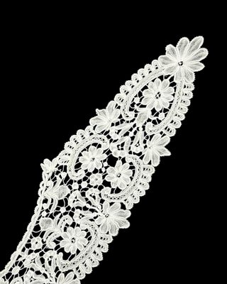 Antiguo cuello encaje Duquesa Bruselas