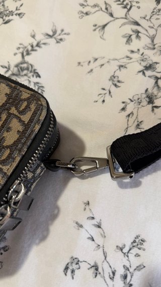 Bolso bandolera Dior monograma