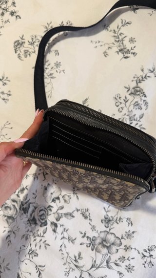 Bolso bandolera Dior monograma