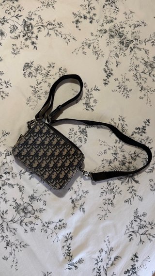 Bolso bandolera Dior monograma