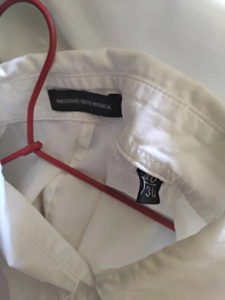 Massimo Dutti Camisa Blanca Talla 40