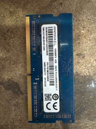 Memória RAM DDR4 4GB Ramaxel