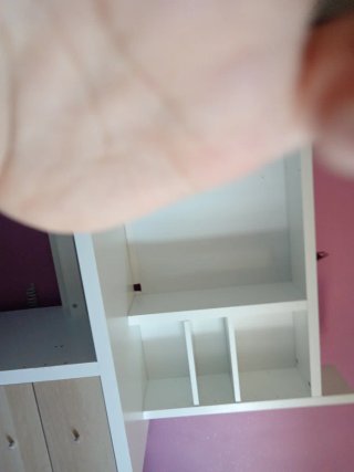 Escritorio Ikea Blanco y Madera