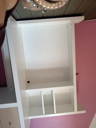 Escritorio Ikea Blanco y Madera