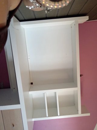 Escritorio Ikea Blanco y Madera
