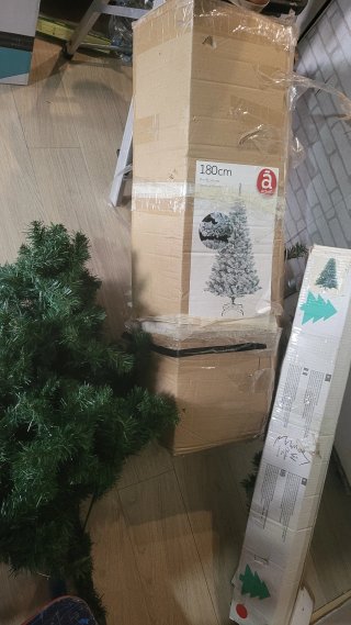 Vendo urgente arbol de navidad nevado