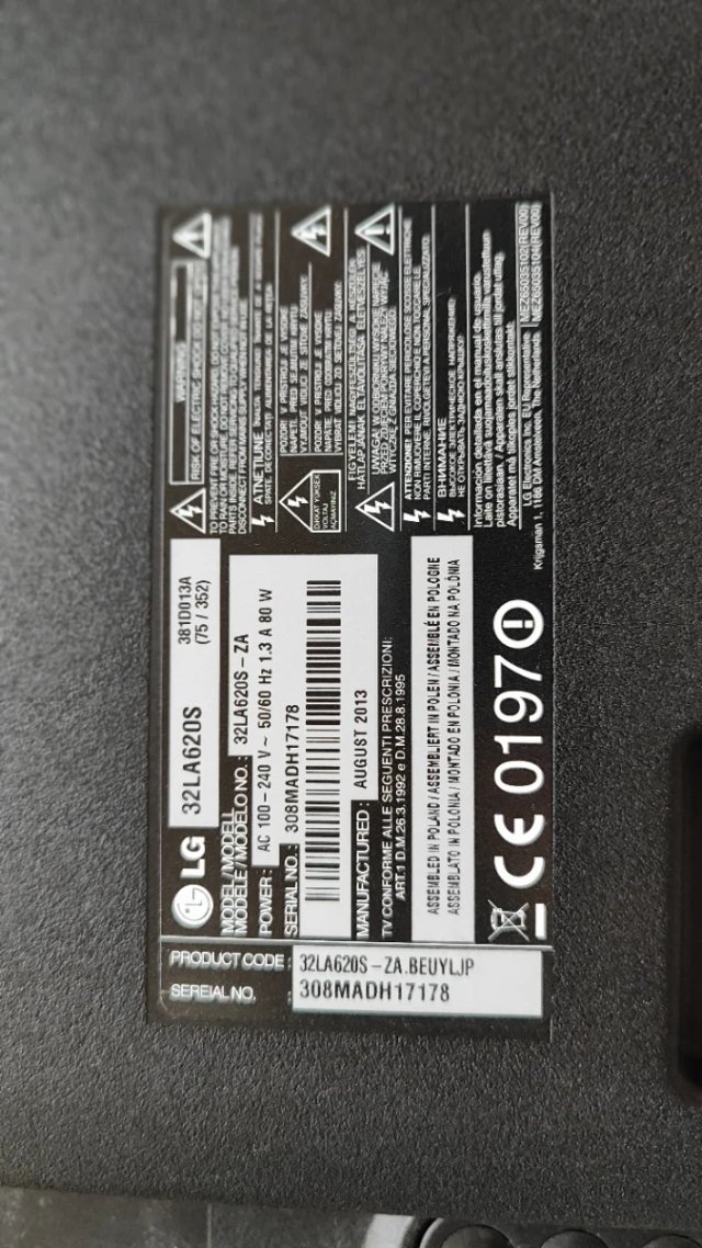 Smart TV LG 32 Negro