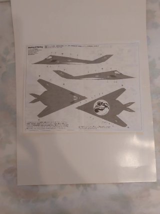 Maqueta Avión F-117A Nighthawk