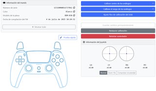 Mando PS5 Original- Joysticks JS13 Pro+ Anti-Drift