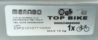 Portabicicletas para baca (raíl de techo)