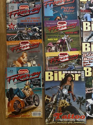 34 Revistas motos custom