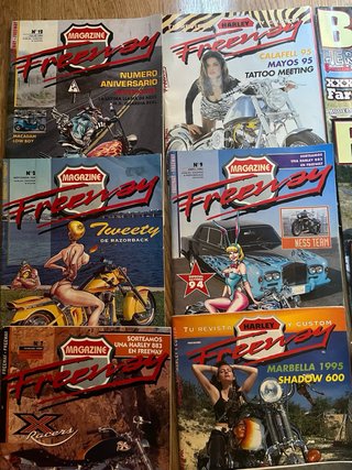 34 Revistas motos custom