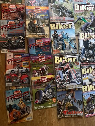 34 Revistas motos custom