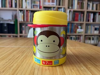 Termo para papillas infantil de acero inoxidable