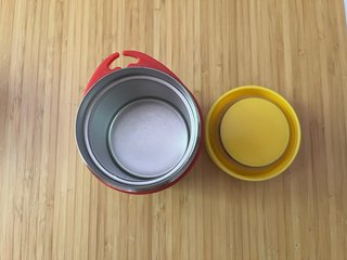 Termo para papillas infantil de acero inoxidable