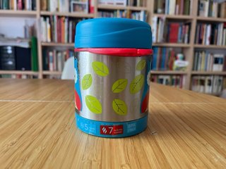 Termo para papillas infantil de acero inoxidable