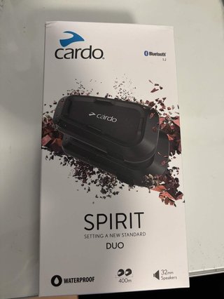 A ESTRENAR Cardo Spirit Duo 2 Intercomunicadores