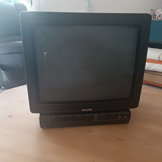 Televisor Philips 14 Antiguo Negro