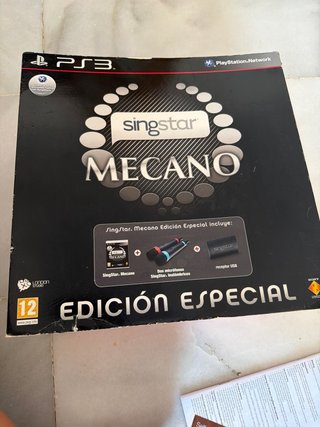 Singstar Mecano PS3 con Micrófonos