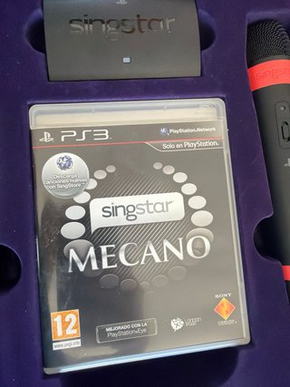 Singstar Mecano PS3 con Micrófonos