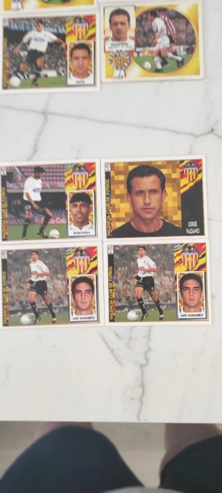 Cromos Valencia CF Antiguos