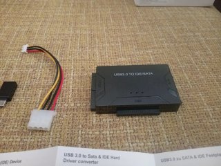 ADAPTADOR CONVERTIDOR SATA IDE a USB 3.0