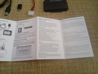 ADAPTADOR CONVERTIDOR SATA IDE a USB 3.0