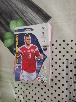 Cromo Lewandowski Rusia 2018 Panini