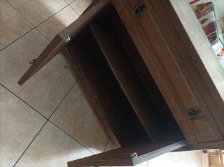 Armario de madera para pasillo