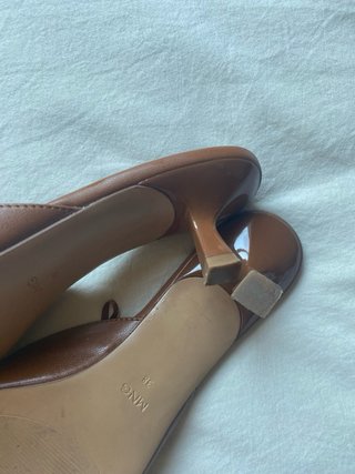 Sandalias Mango Marrones Talla 38